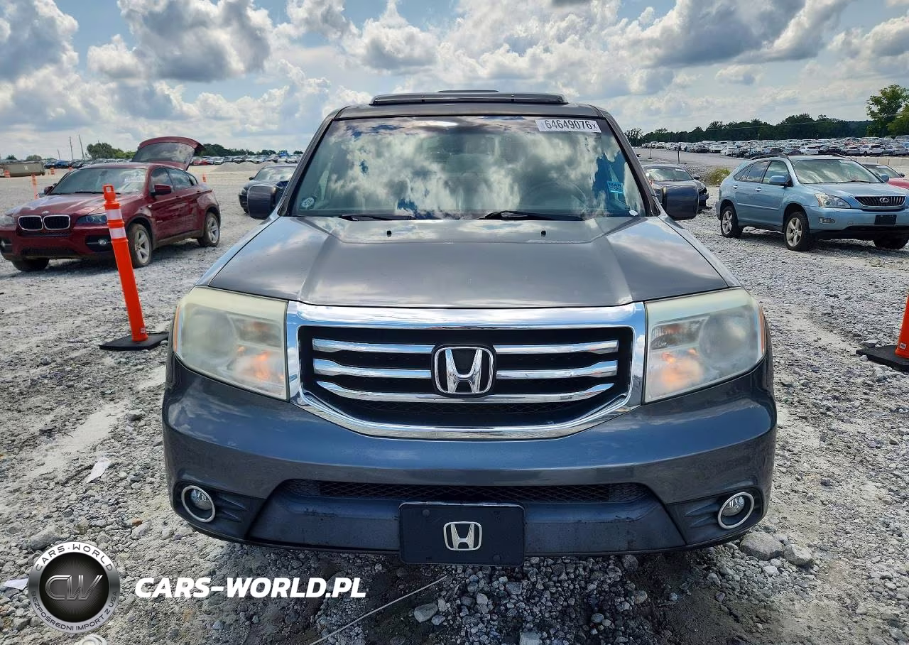 2012 Honda Pilot Exl VIN:5FNYF3H64CB024514 - 5