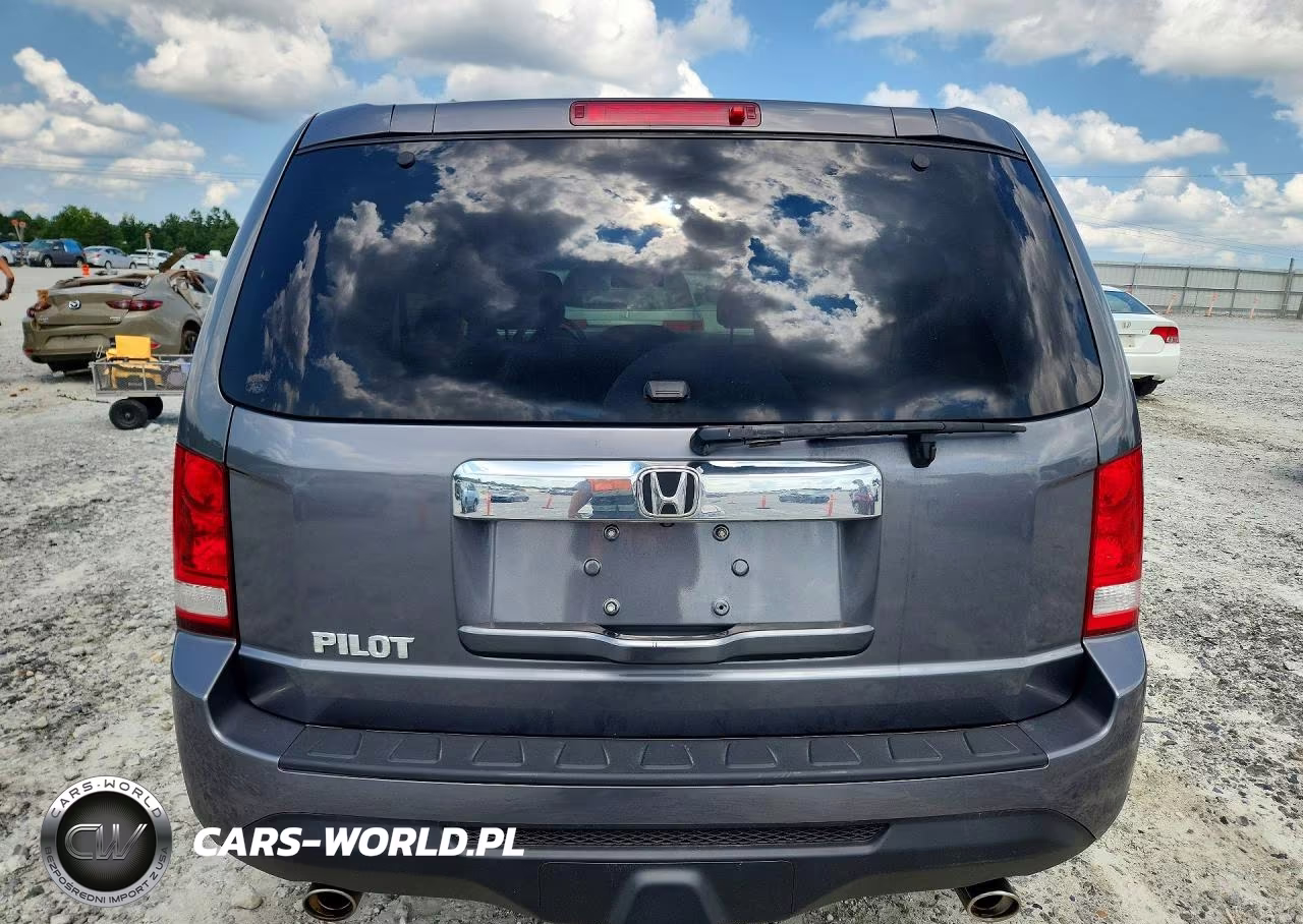 2012 Honda Pilot Exl VIN:5FNYF3H64CB024514 - 6