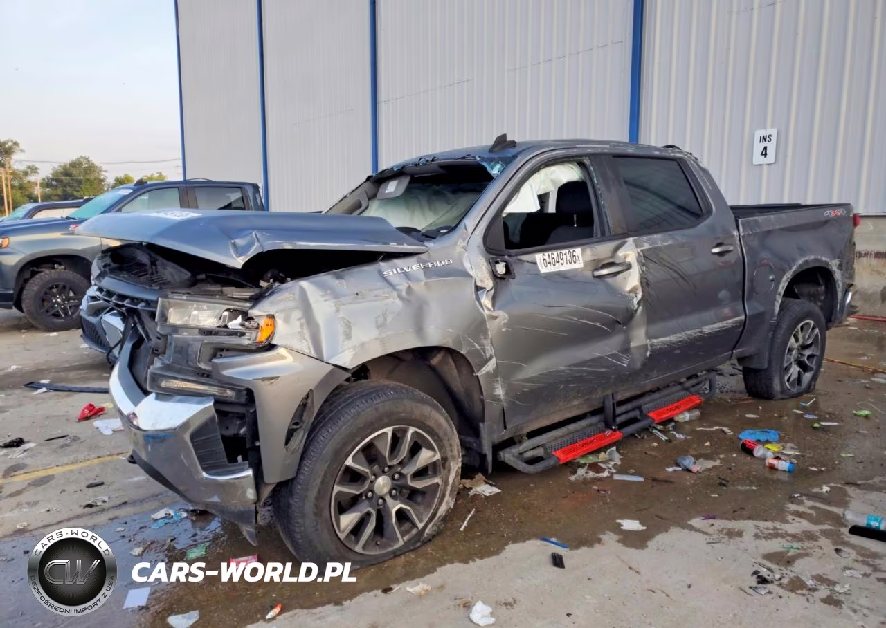 2021 Chevrolet Silverado K1500 Lt VIN:3GCPYJEK5MG464720 - 1