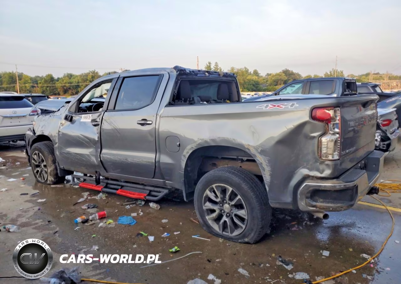 2021 Chevrolet Silverado K1500 Lt VIN:3GCPYJEK5MG464720 - 2