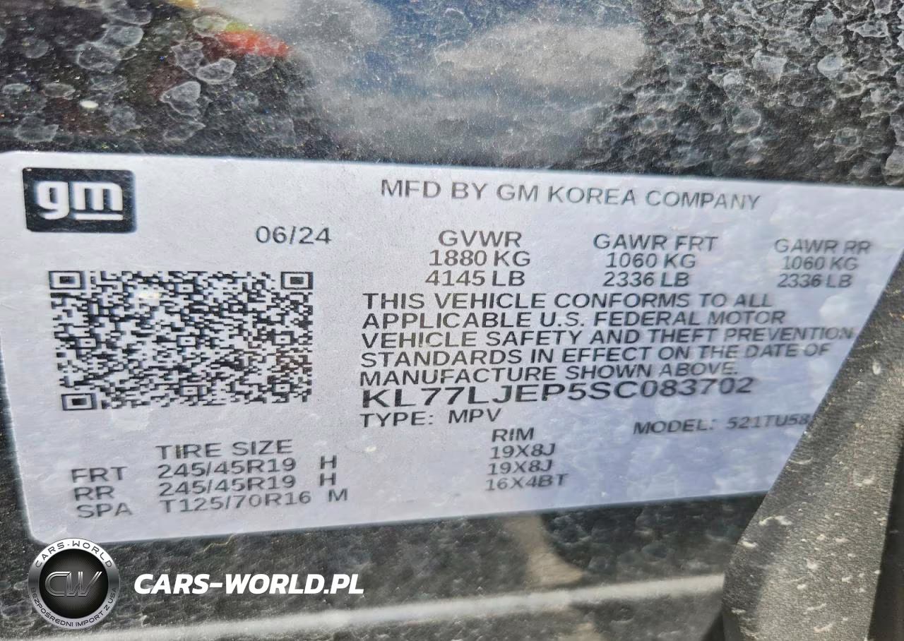 2025 Chevrolet Trax 2Rs VIN:KL77LJEP5SC083702 - 13