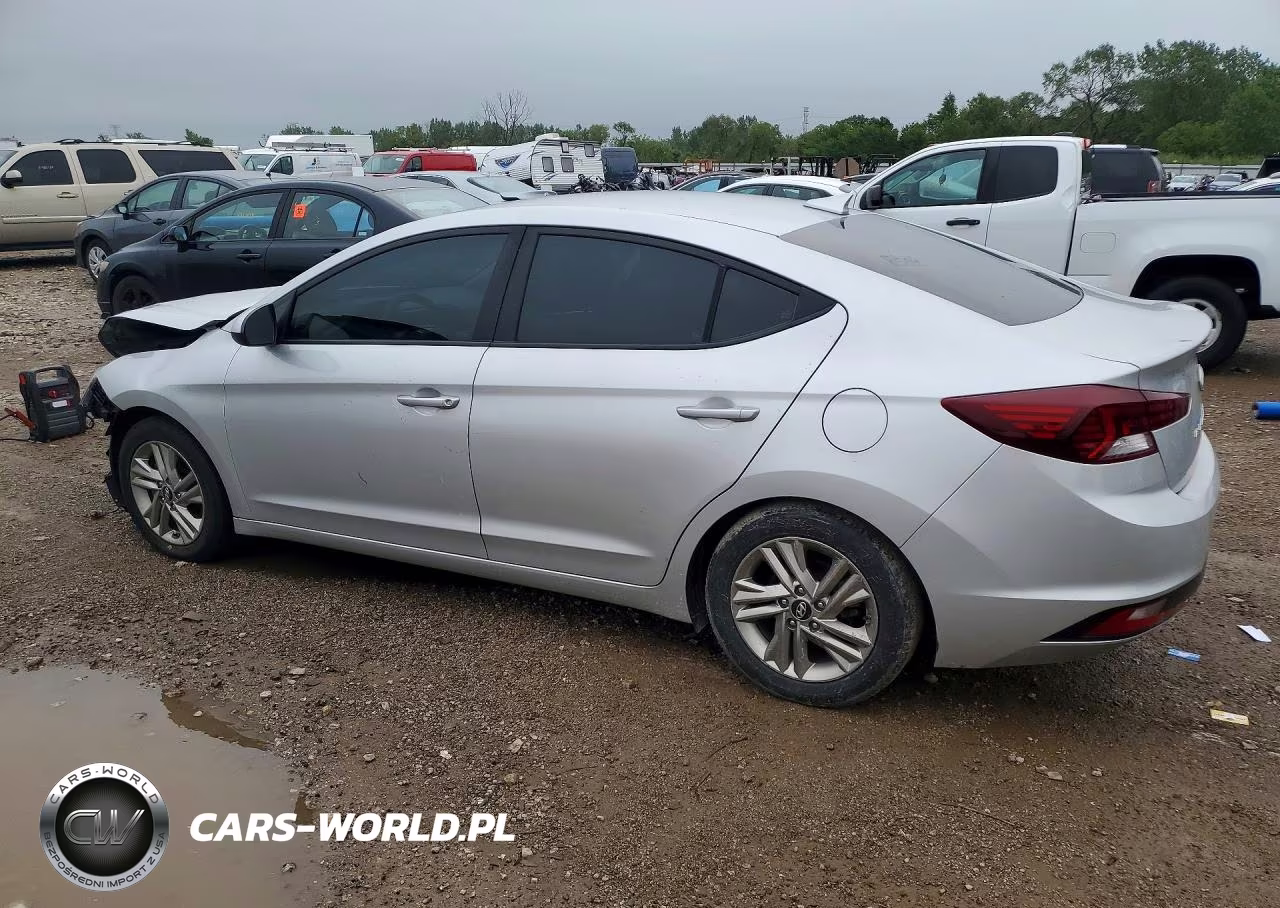 2019 Hyundai Elantra Sel VIN:5NPD84LF4KH409951 - 2