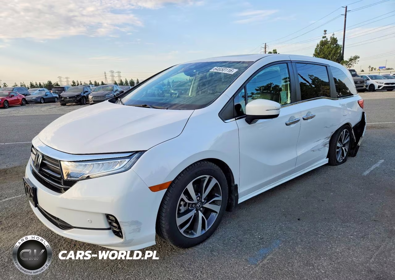 2024 Honda Odyssey Touring VIN:5FNRL6H81RB019571 - 1