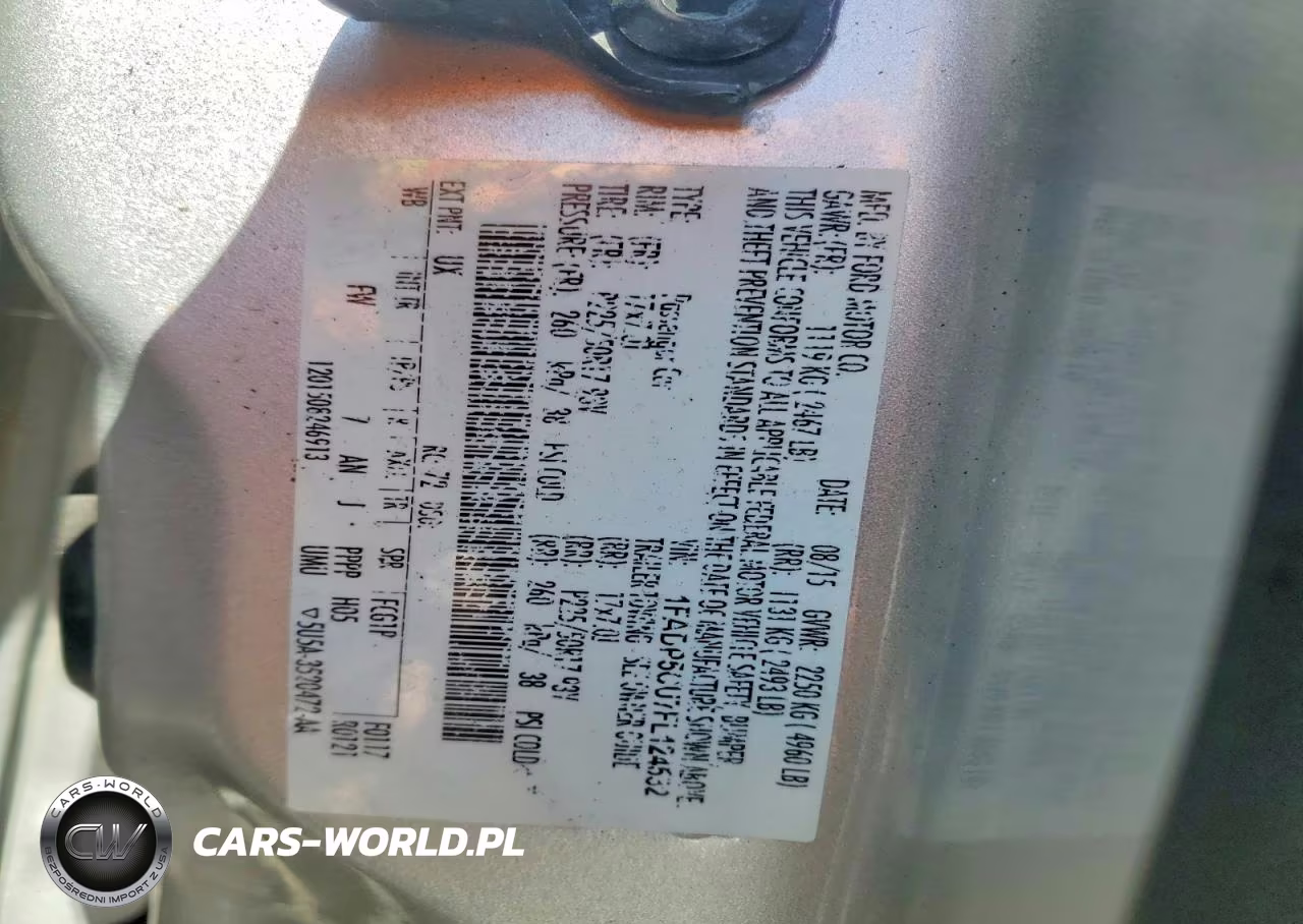 2015 Ford C-Max Premium Sel VIN:1FADP5CU7FL124532 - 13