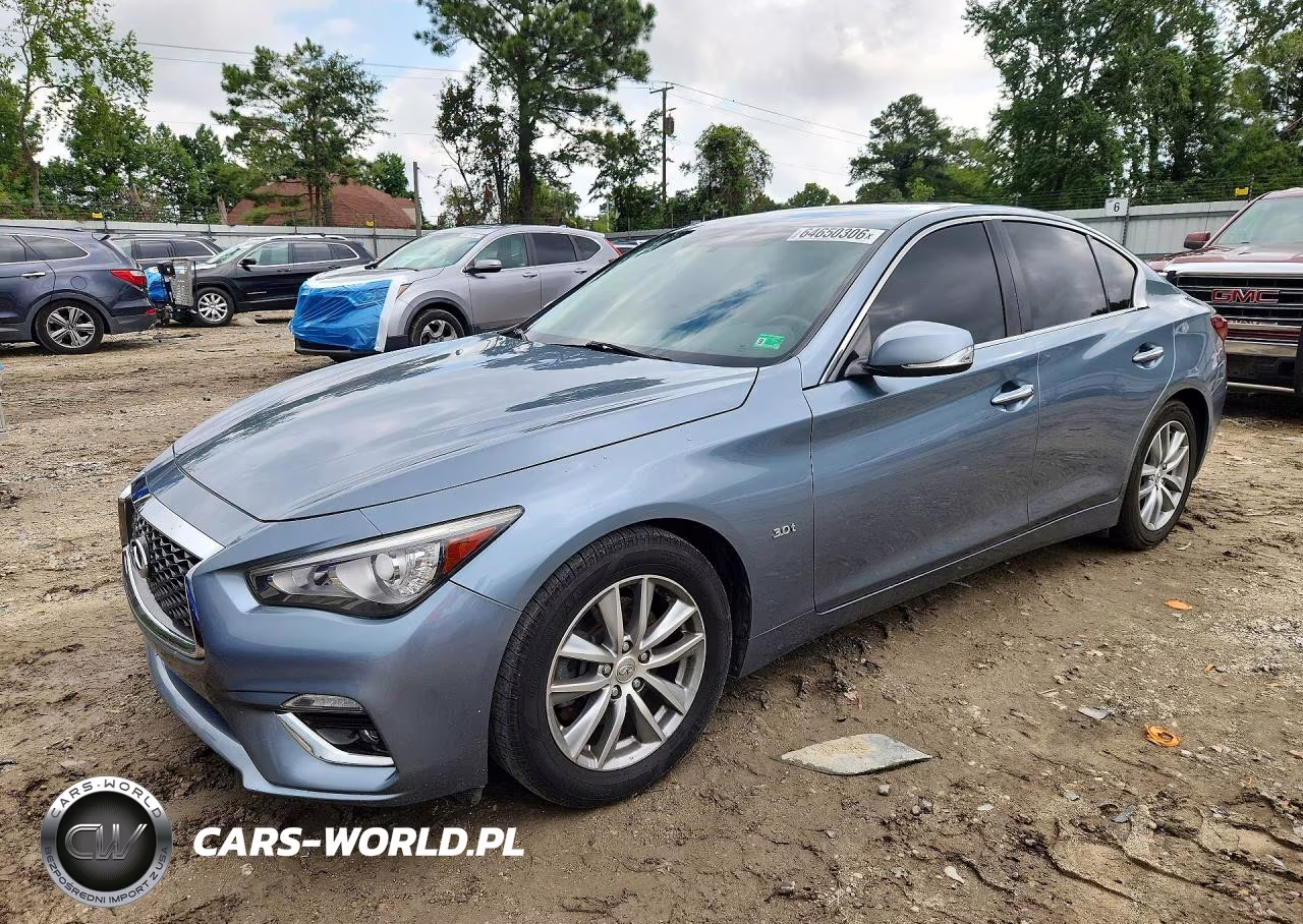2018 Infiniti Q50 3.0T Luxe VIN:JN1EV7AP3JM363854 - 1