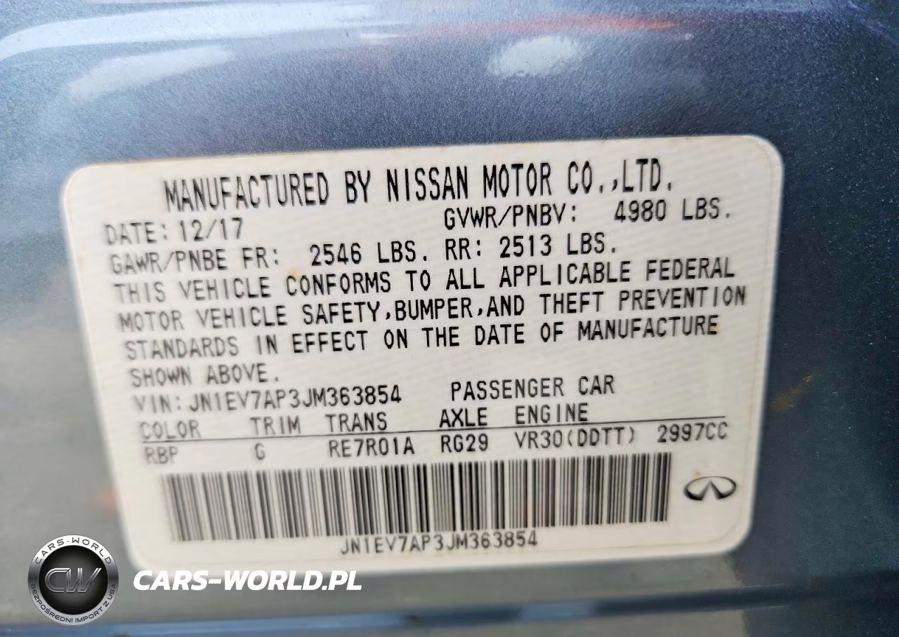 2018 Infiniti Q50 3.0T Luxe VIN:JN1EV7AP3JM363854 - 12