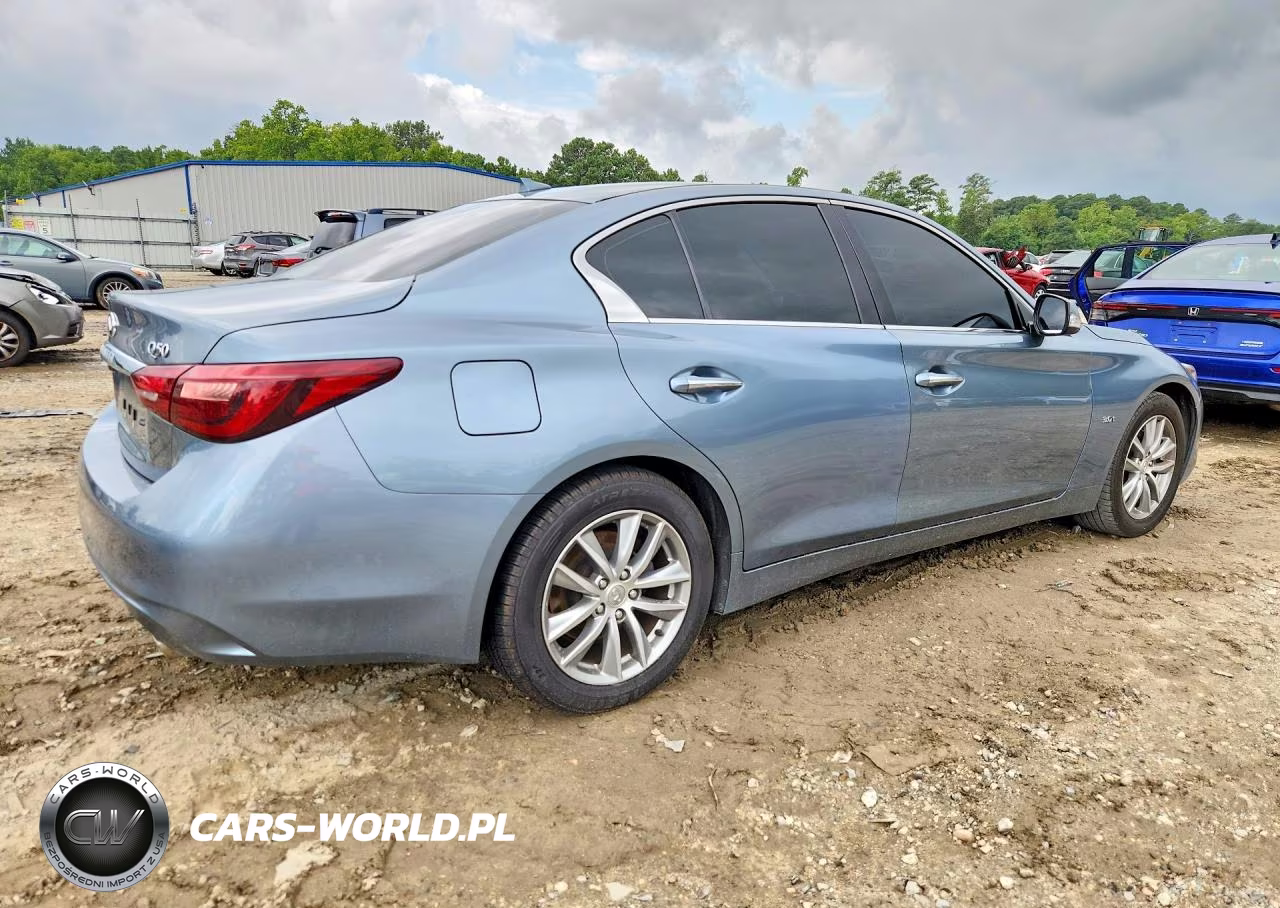 2018 Infiniti Q50 3.0T Luxe VIN:JN1EV7AP3JM363854 - 3