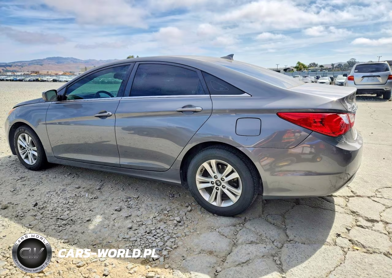 2013 Hyundai Sonata Gls VIN:5NPEB4AC4DH734407 - 2