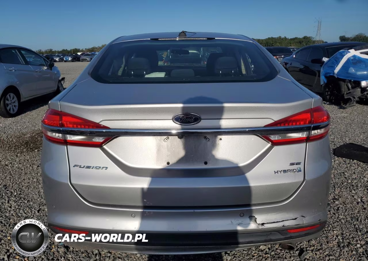 2017 Ford Fusion Se Hybrid VIN:3FA6P0LUXHR325762 - 6