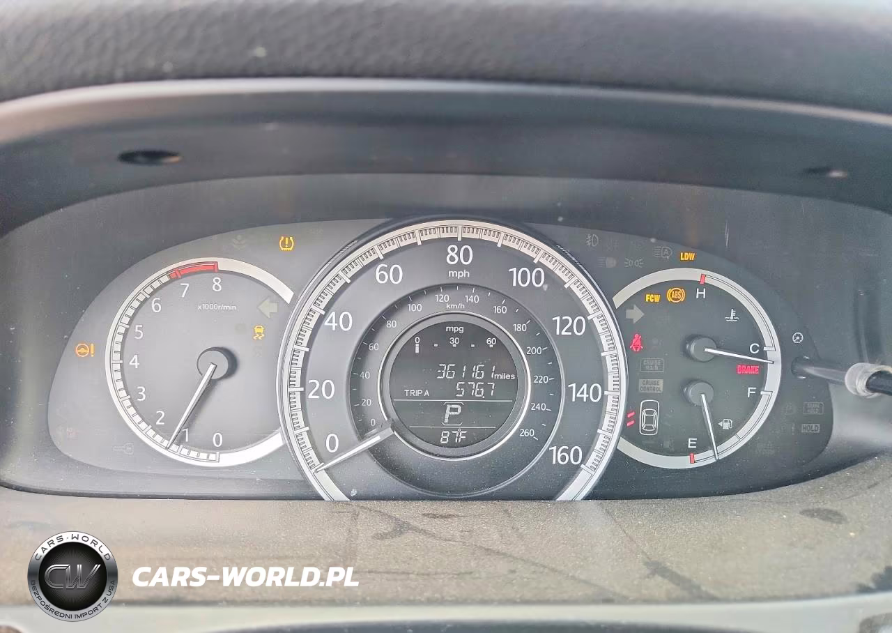 2013 Honda Accord Exl VIN:1HGCR2F81DA175919 - 9