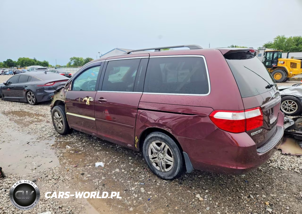 2007 Honda Odyssey Exl VIN:5FNRL38687B444957 - 2