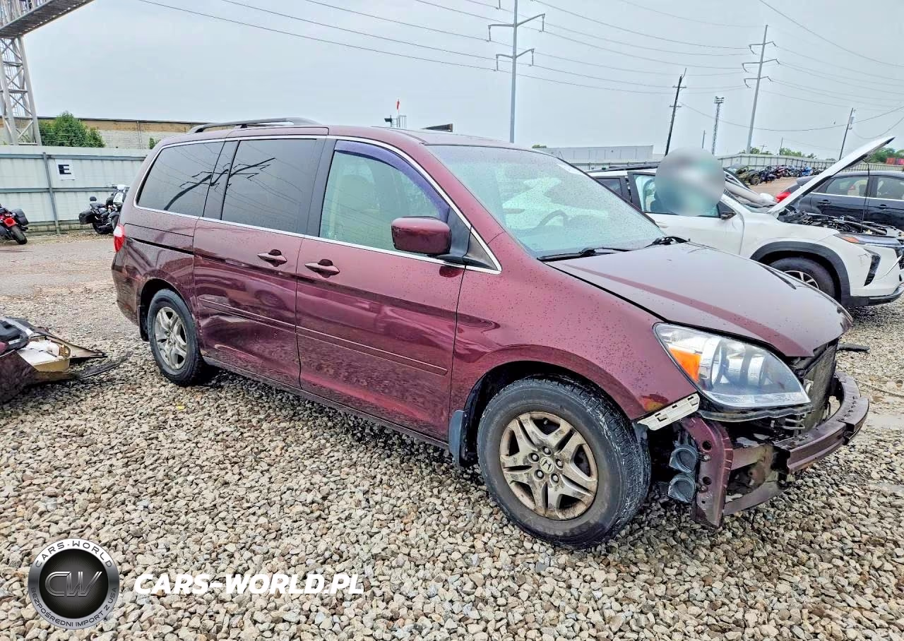 2007 Honda Odyssey Exl VIN:5FNRL38687B444957 - 4