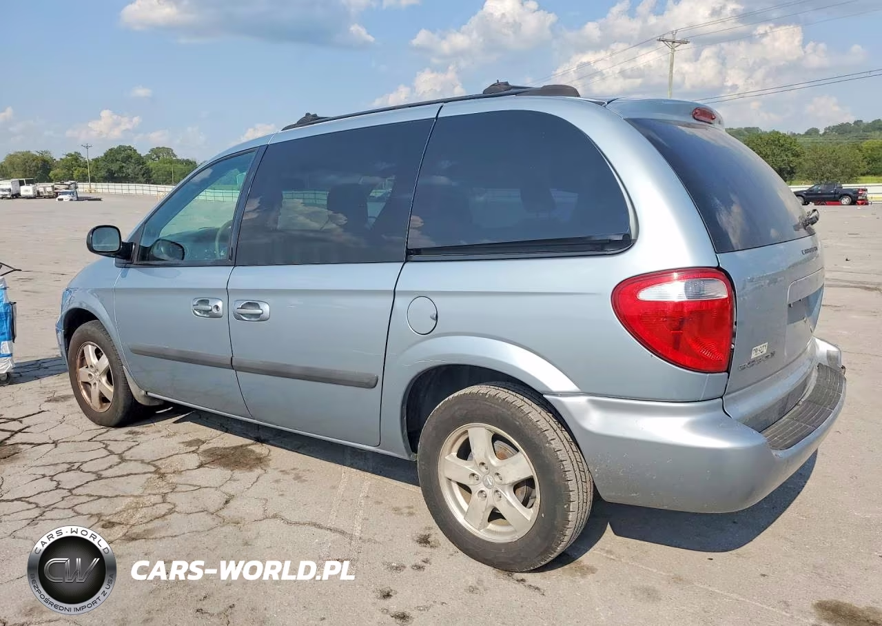 2006 Dodge Caravan Sxt VIN:1D4GP45R26B502159 - 2
