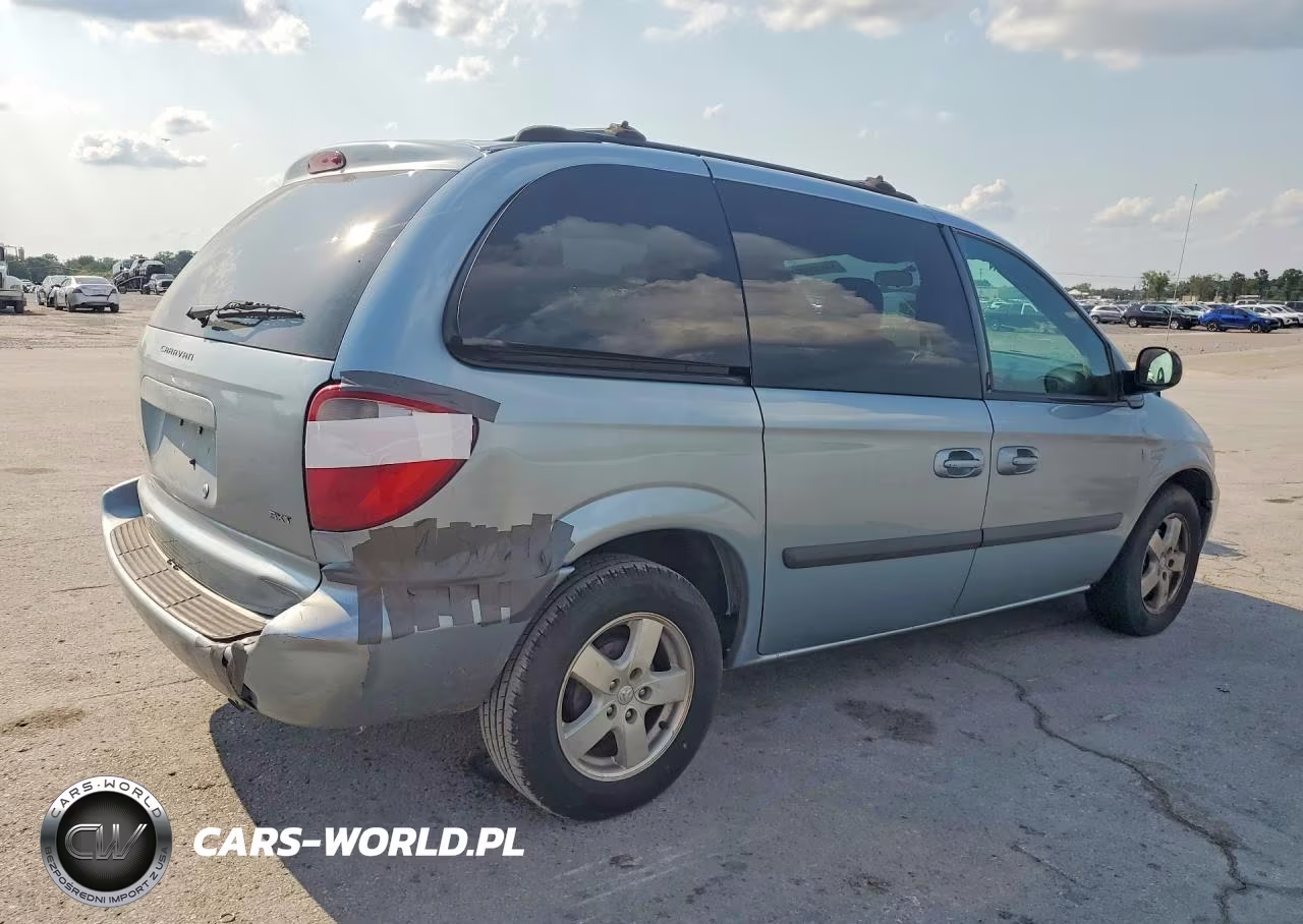 2006 Dodge Caravan Sxt VIN:1D4GP45R26B502159 - 3