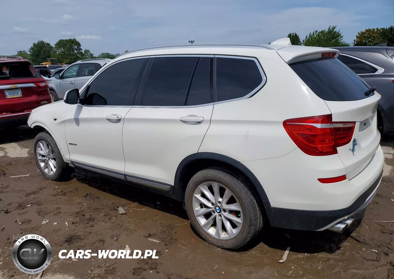 2015 BMW X3 xDrive35I VIN:5UXWX7C55F0K32624 - 2