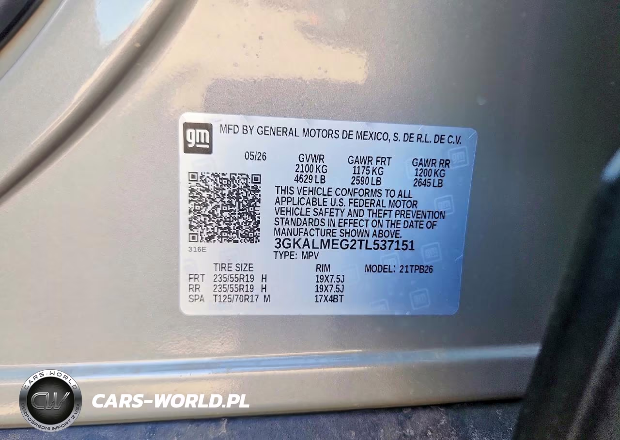 2026 GMC Terrain Elevation VIN:3GKALMEG2TL537151 - 12