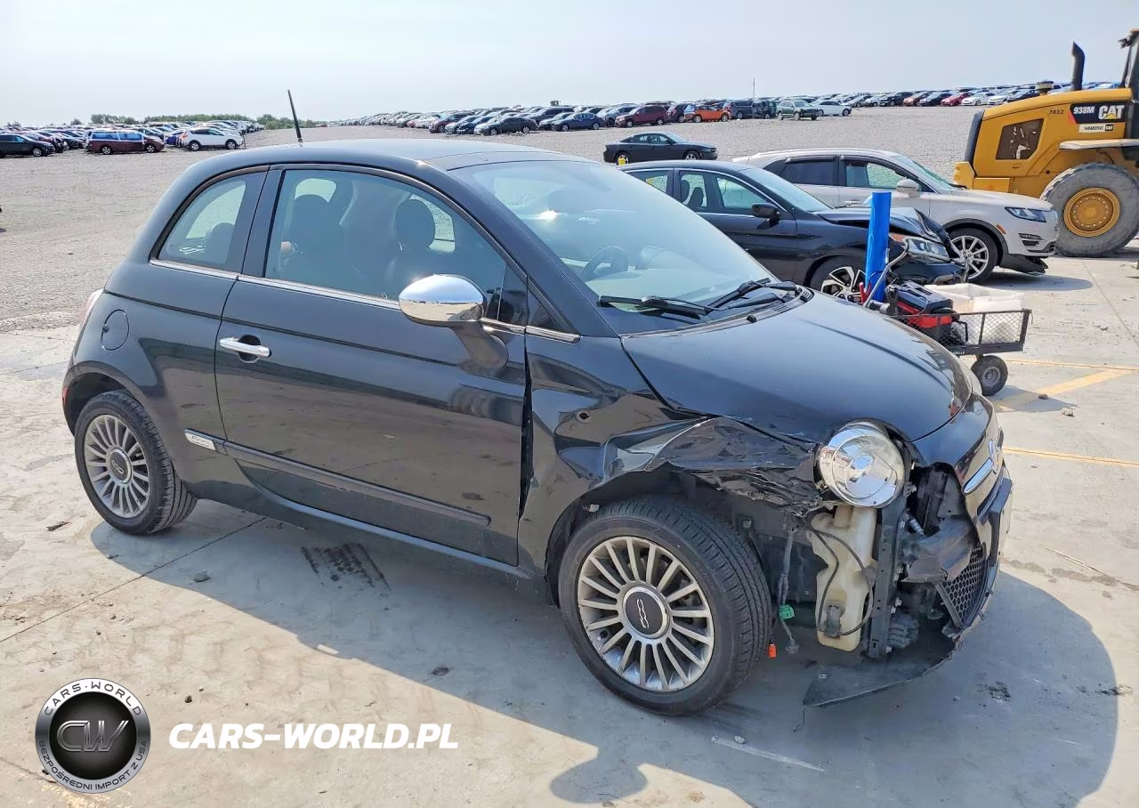 2012 Fiat 500 Lounge VIN:3C3CFFCR2CT386098 - 4