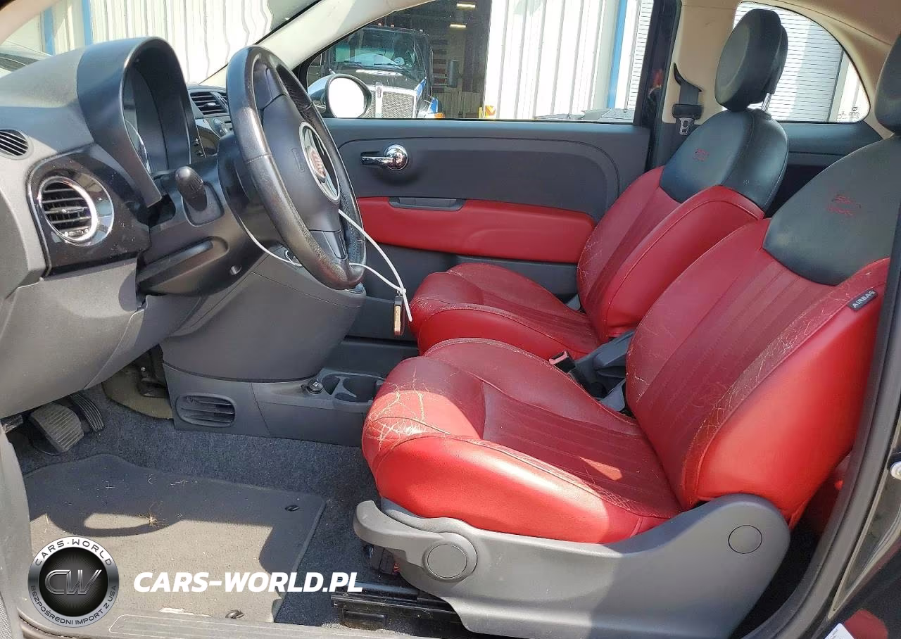 2012 Fiat 500 Lounge VIN:3C3CFFCR2CT386098 - 7