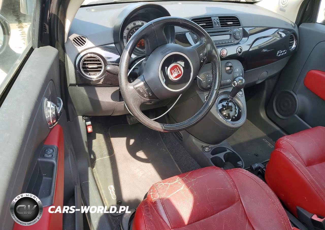 2012 Fiat 500 Lounge VIN:3C3CFFCR2CT386098 - 8