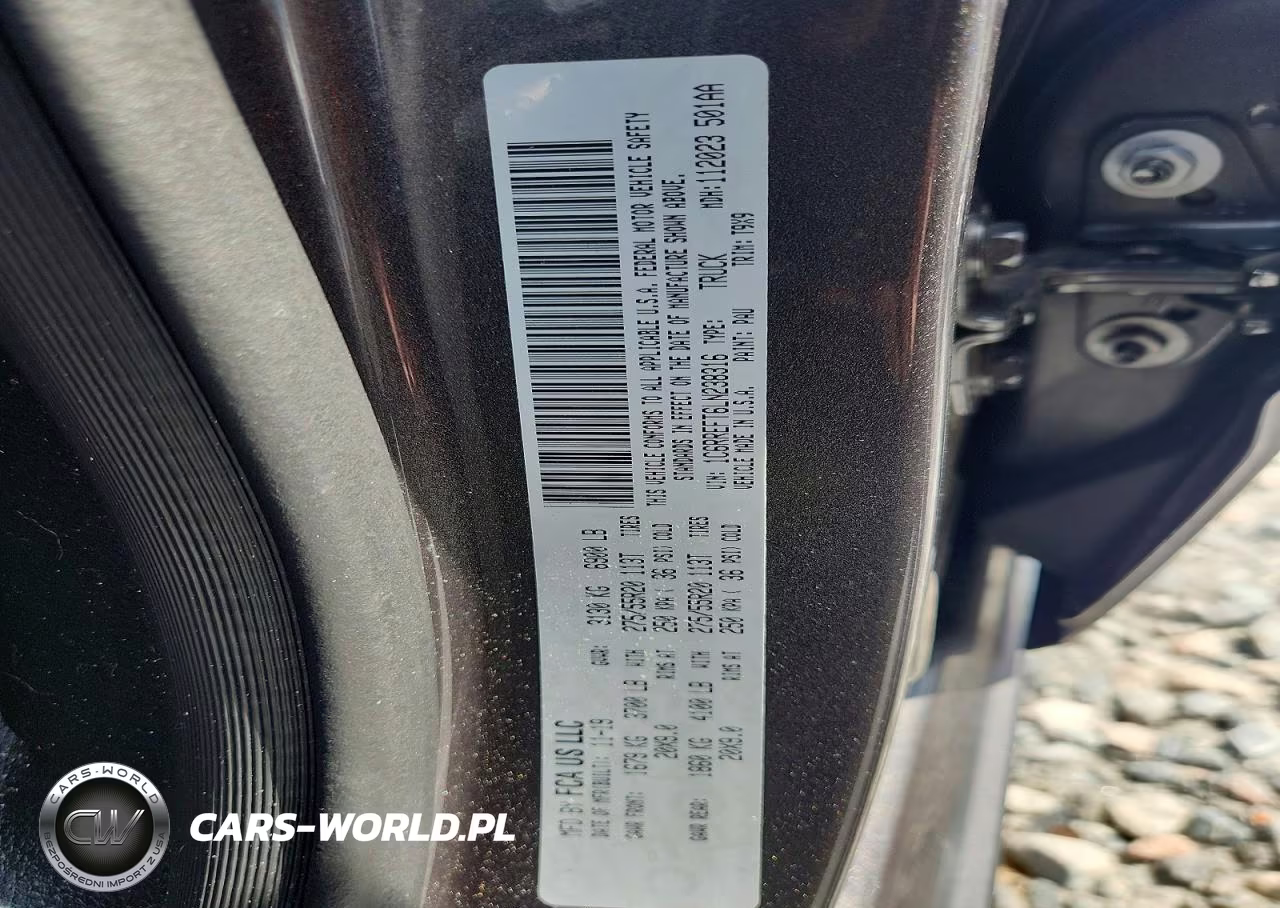 2020 Ram 1500 Big Horn-Lone Star VIN:1C6RREFT6LN238316 - 12