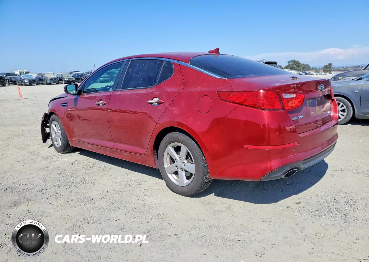2014 Kia Optima Lx VIN:5XXGM4A78EG290449 - 2