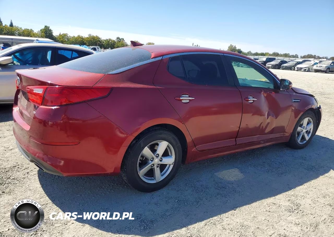 2014 Kia Optima Lx VIN:5XXGM4A78EG290449 - 3