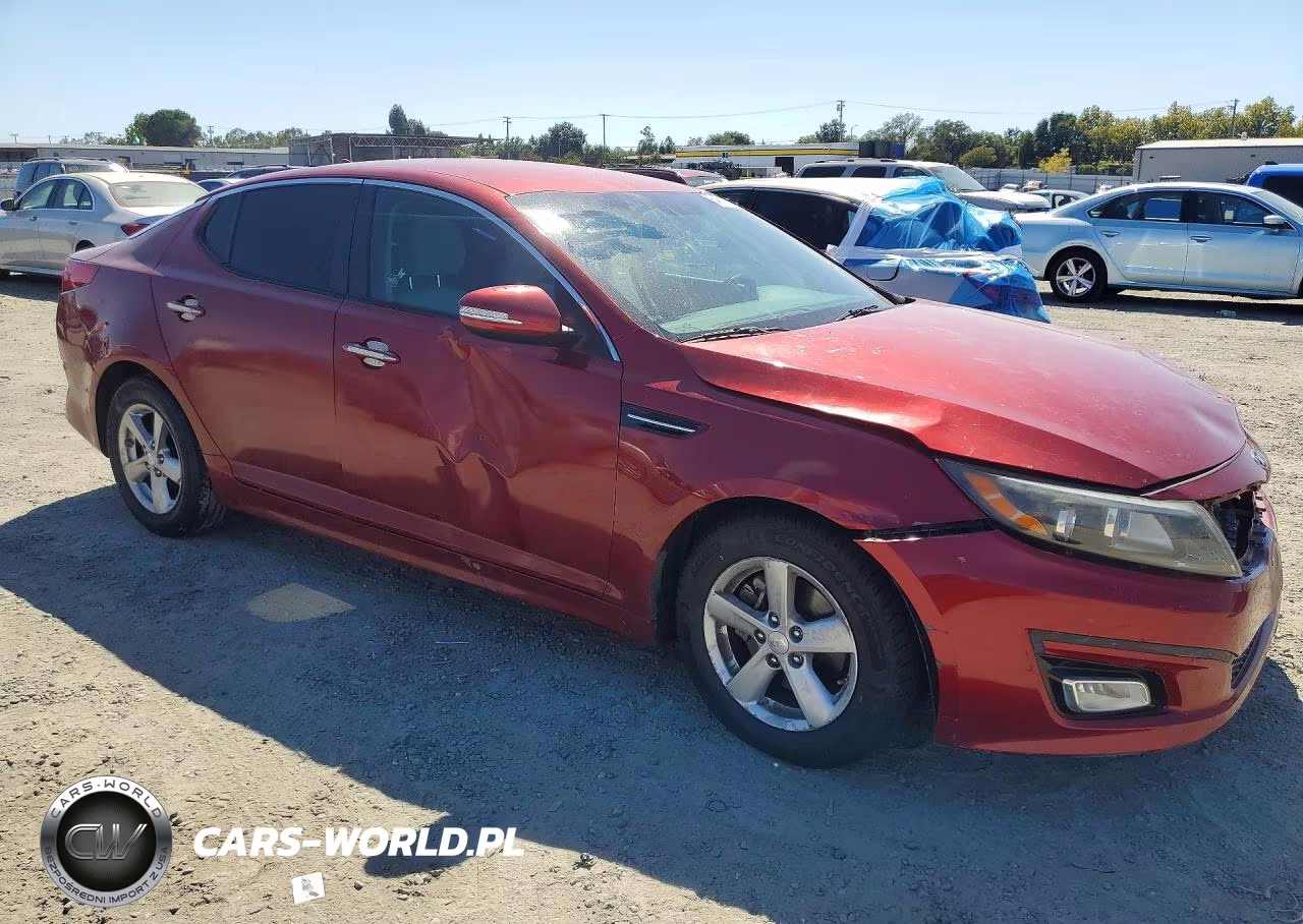 2014 Kia Optima Lx VIN:5XXGM4A78EG290449 - 4
