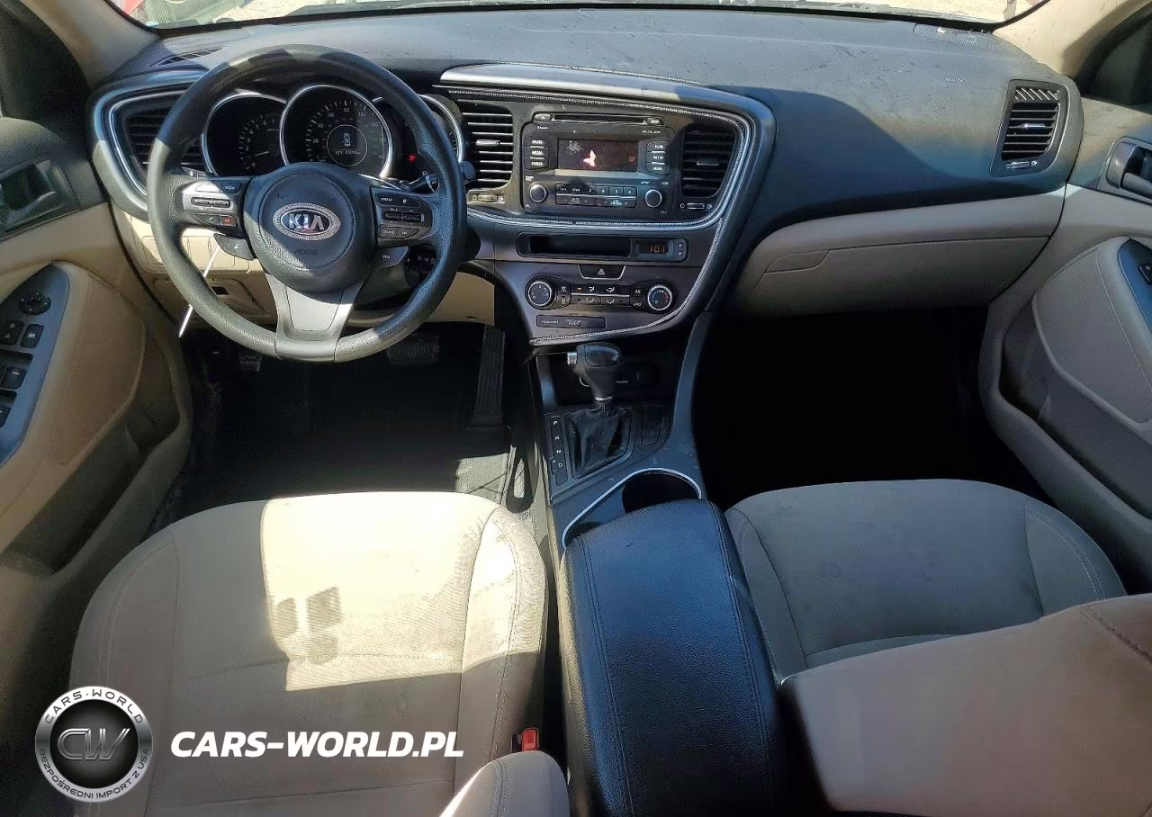 2014 Kia Optima Lx VIN:5XXGM4A78EG290449 - 8
