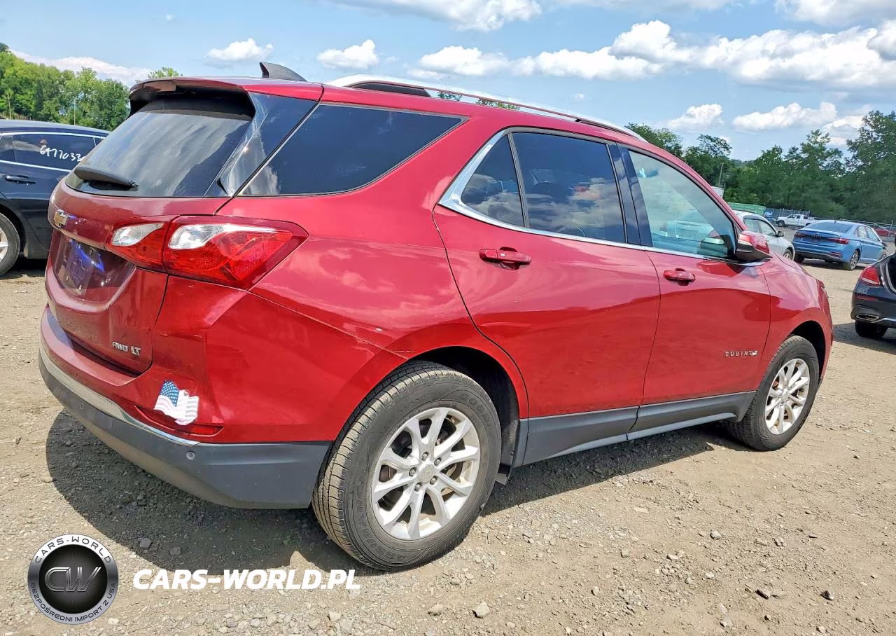 2018 Chevrolet Equinox Lt VIN:3GNAXSEV8JL117255 - 3