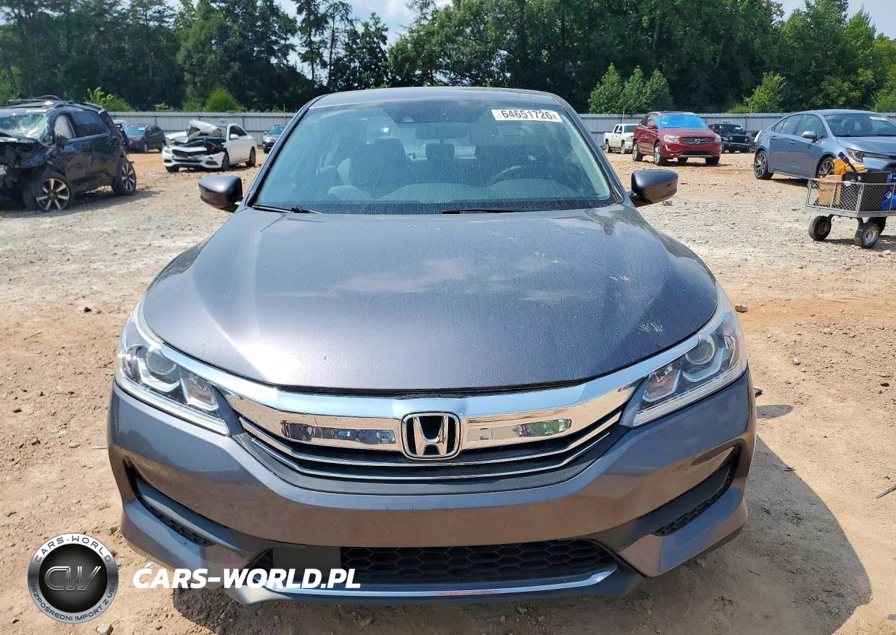 2017 Honda Accord Lx VIN:1HGCR2F47HA181517 - 5