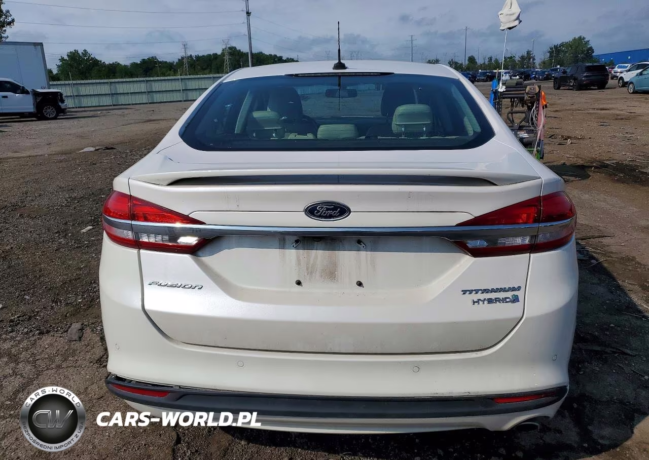 2017 Ford Fusion Titanium Hev VIN:3FA6P0RU1HR383945 - 6