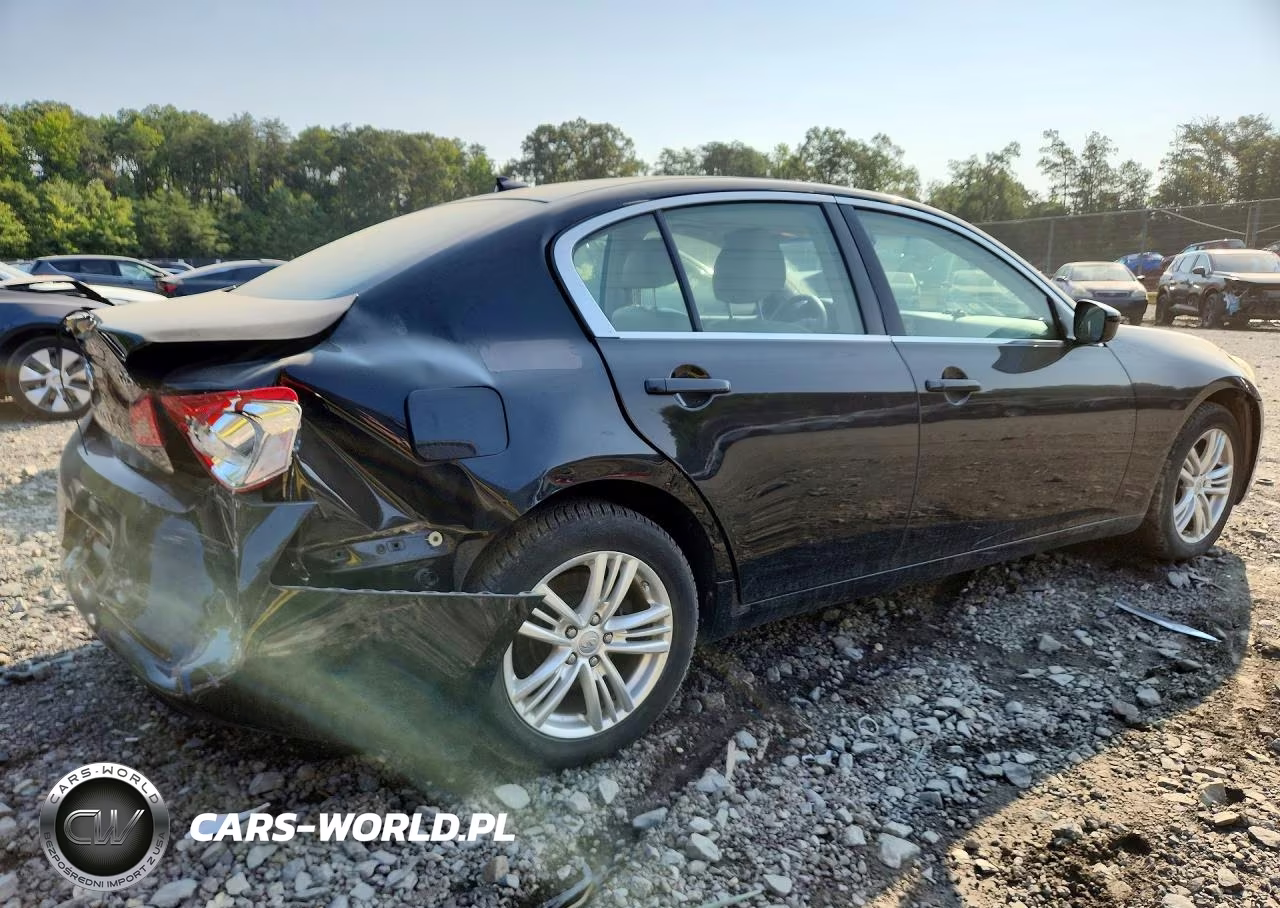 2011 Infiniti G25 Sedan X VIN:JN1DV6AR5BM651495 - 3