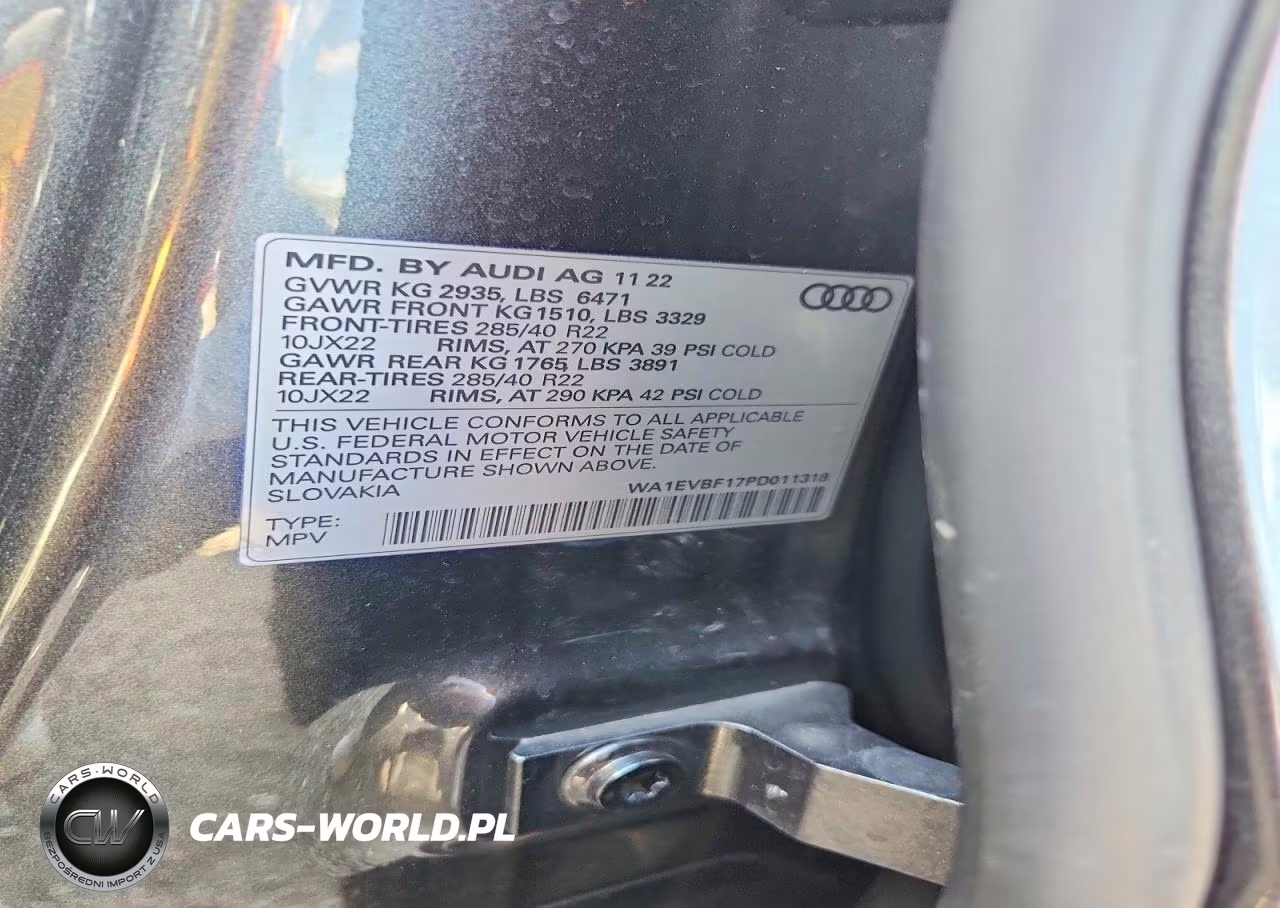 2023 Audi Q8 Premium Plus S-Line VIN:WA1EVBF17PD011318 - 13