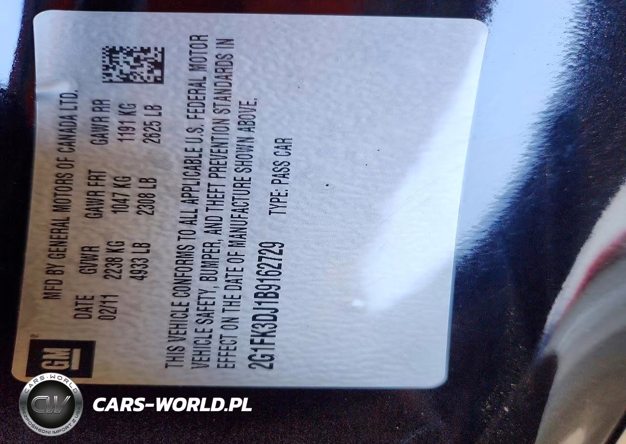 2011 Chevrolet Camaro 2Ss VIN:2G1FK3DJ1B9162729 - 13