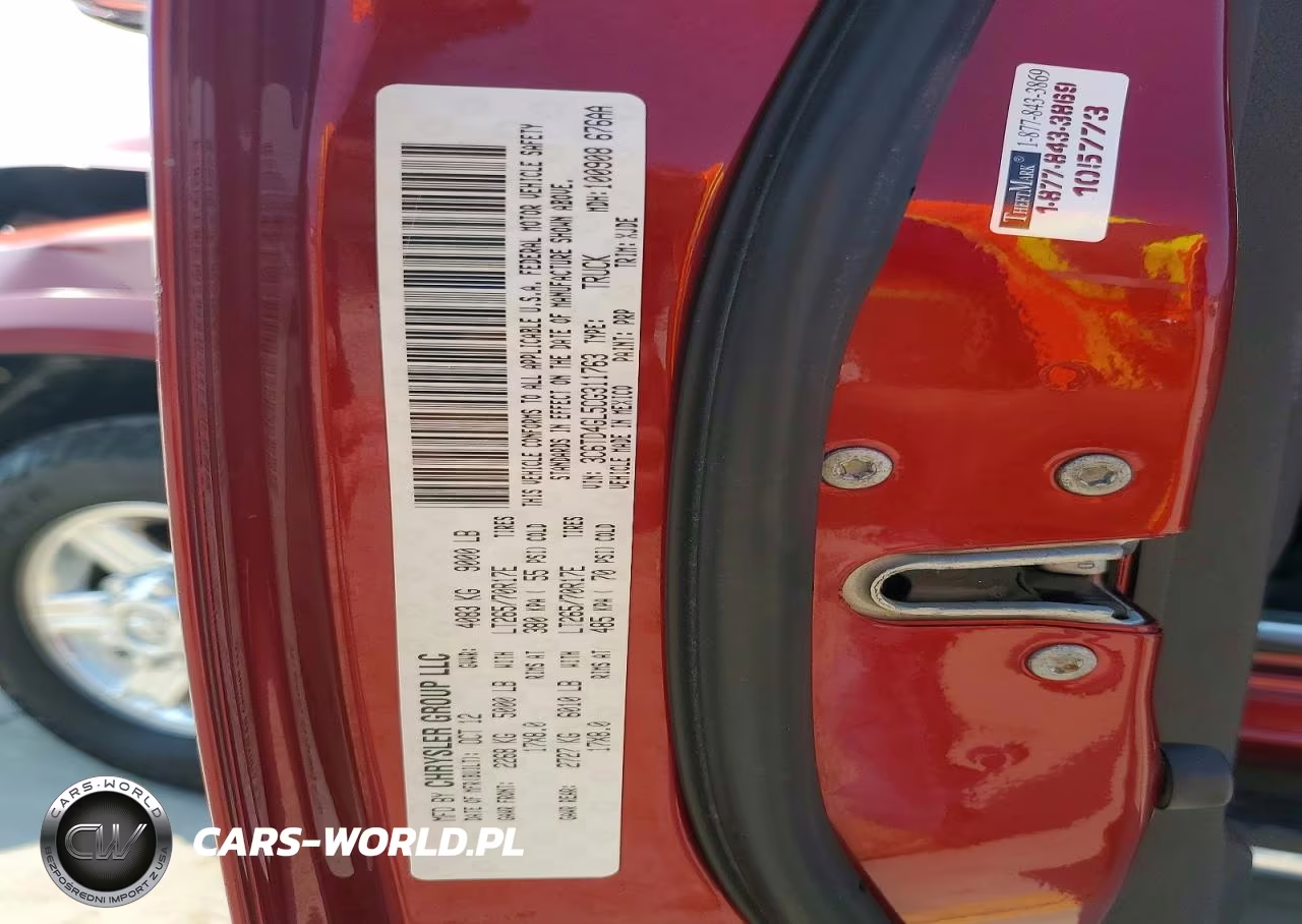 2012 Dodge Ram 2500 Longhorn VIN:3C6TD4GL5CG311763 - 12
