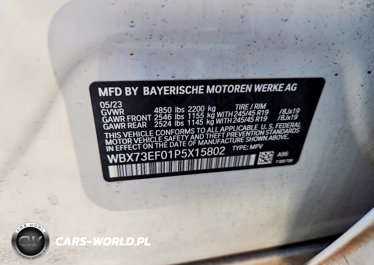 2023 BMW X1 xDrive28I VIN:WBX73EF01P5X15802 - 13