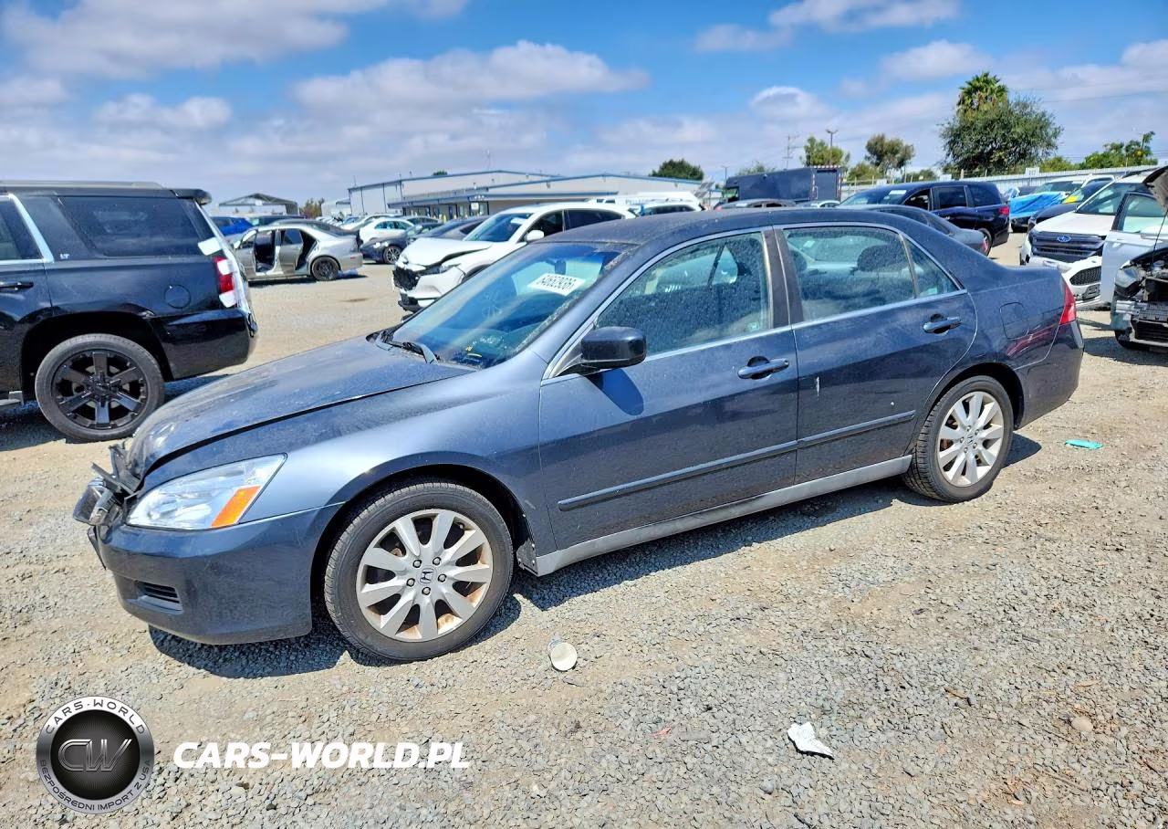 2007 Honda Accord Se VIN:1HGCM66447A072601 - 1