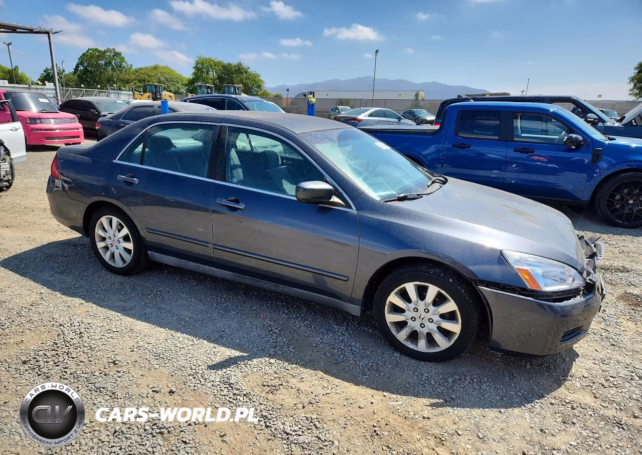 2007 Honda Accord Se VIN:1HGCM66447A072601 - 4