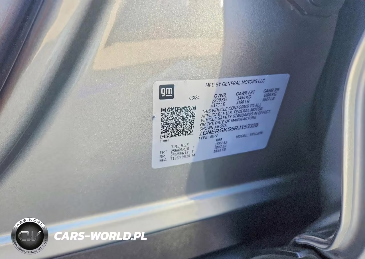 2024 Chevrolet Traverse Lt VIN:1GNERGKS5RJ153328 - 13
