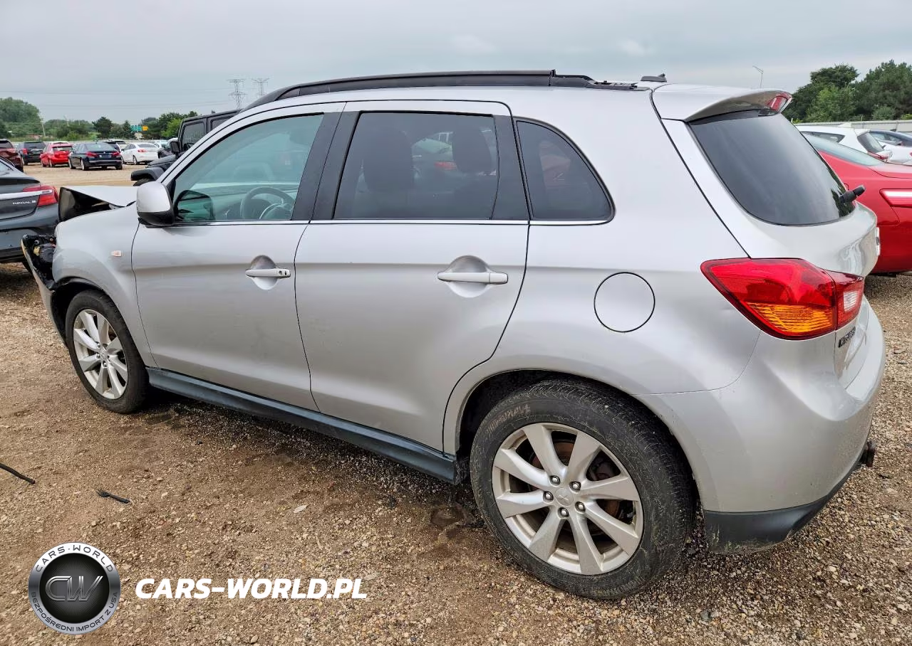 2013 Mitsubishi Outlander Sport Se VIN:4A4AP4AU5DE001025 - 2