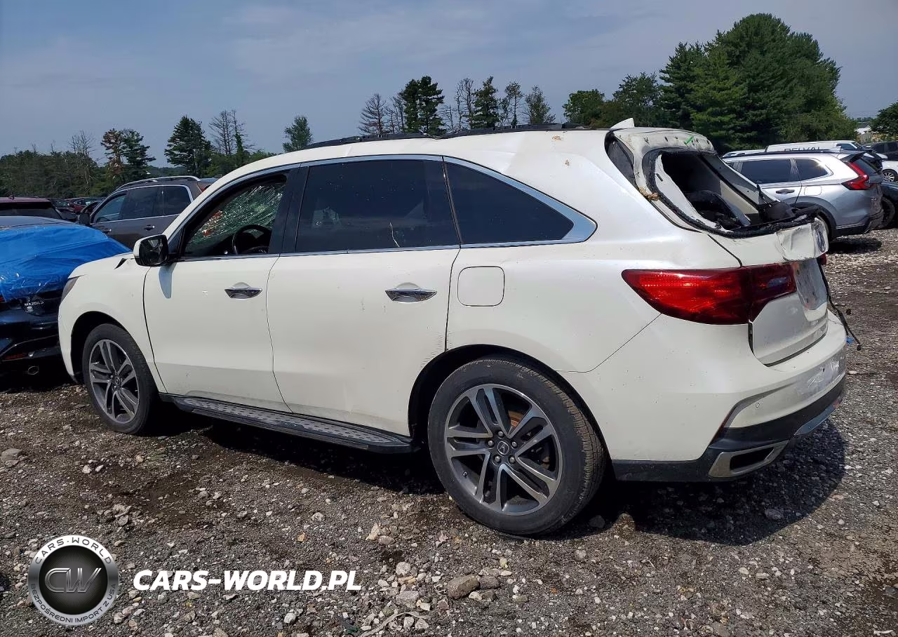 2017 Acura Mdx Advance VIN:5FRYD4H86HB007412 - 2