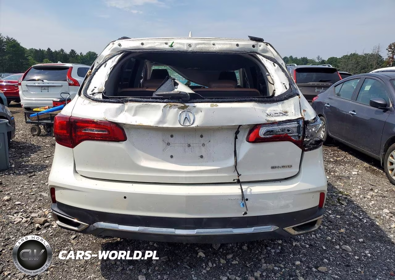 2017 Acura Mdx Advance VIN:5FRYD4H86HB007412 - 6