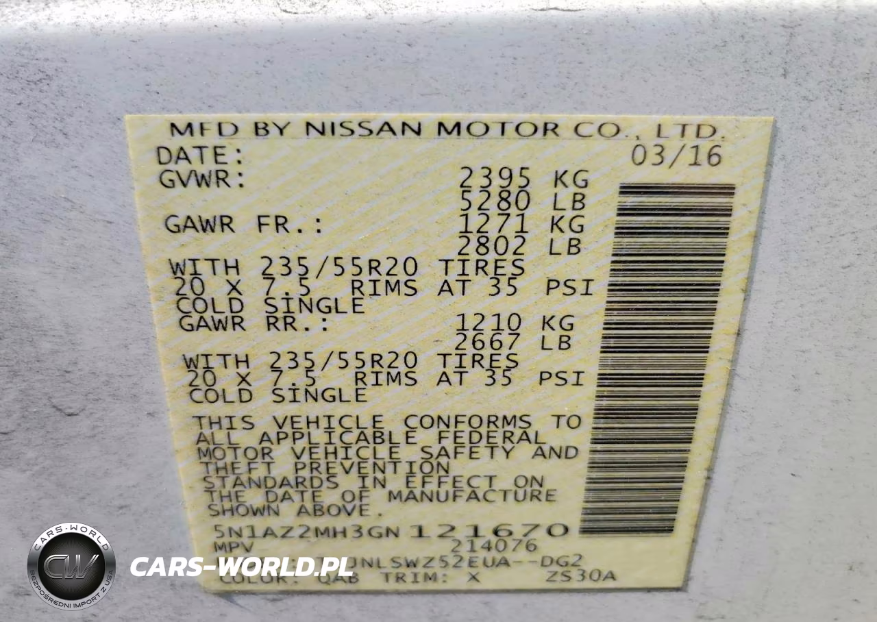 2016 Nissan Murano Platinum VIN:5N1AZ2MH3GN121670 - 13