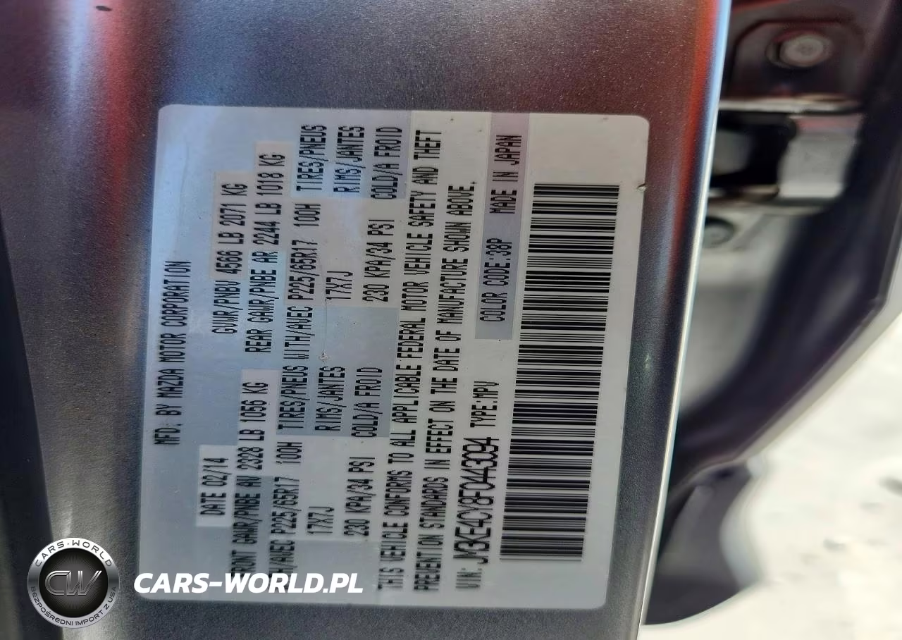 2015 Mazda Cx-5 Touring VIN:JM3KE4CY8F0443094 - 13