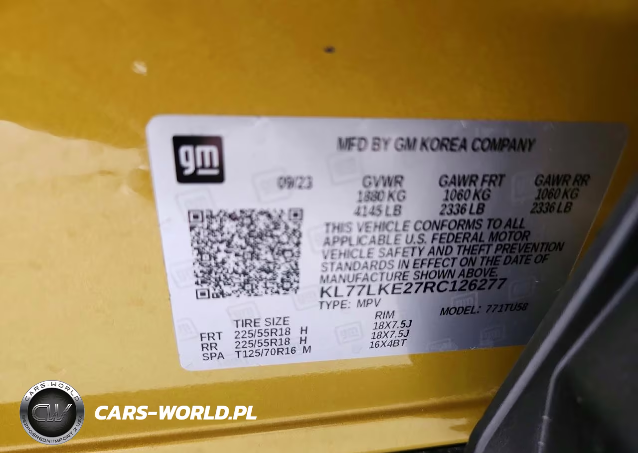 2024 Chevrolet Trax Activ VIN:KL77LKE27RC126277 - 12