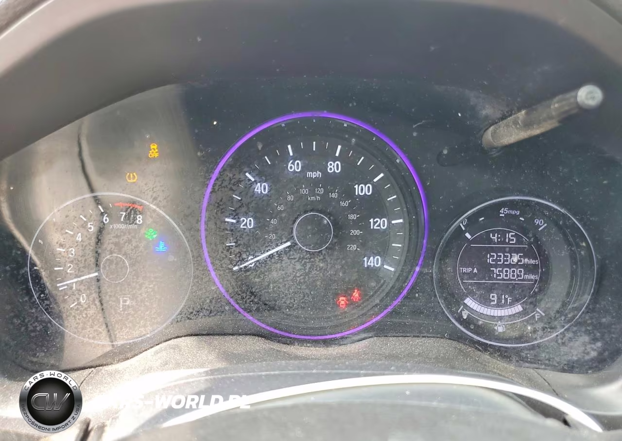 2022 Honda Hr-V Lx VIN:3CZRU5H33NM745119 - 9