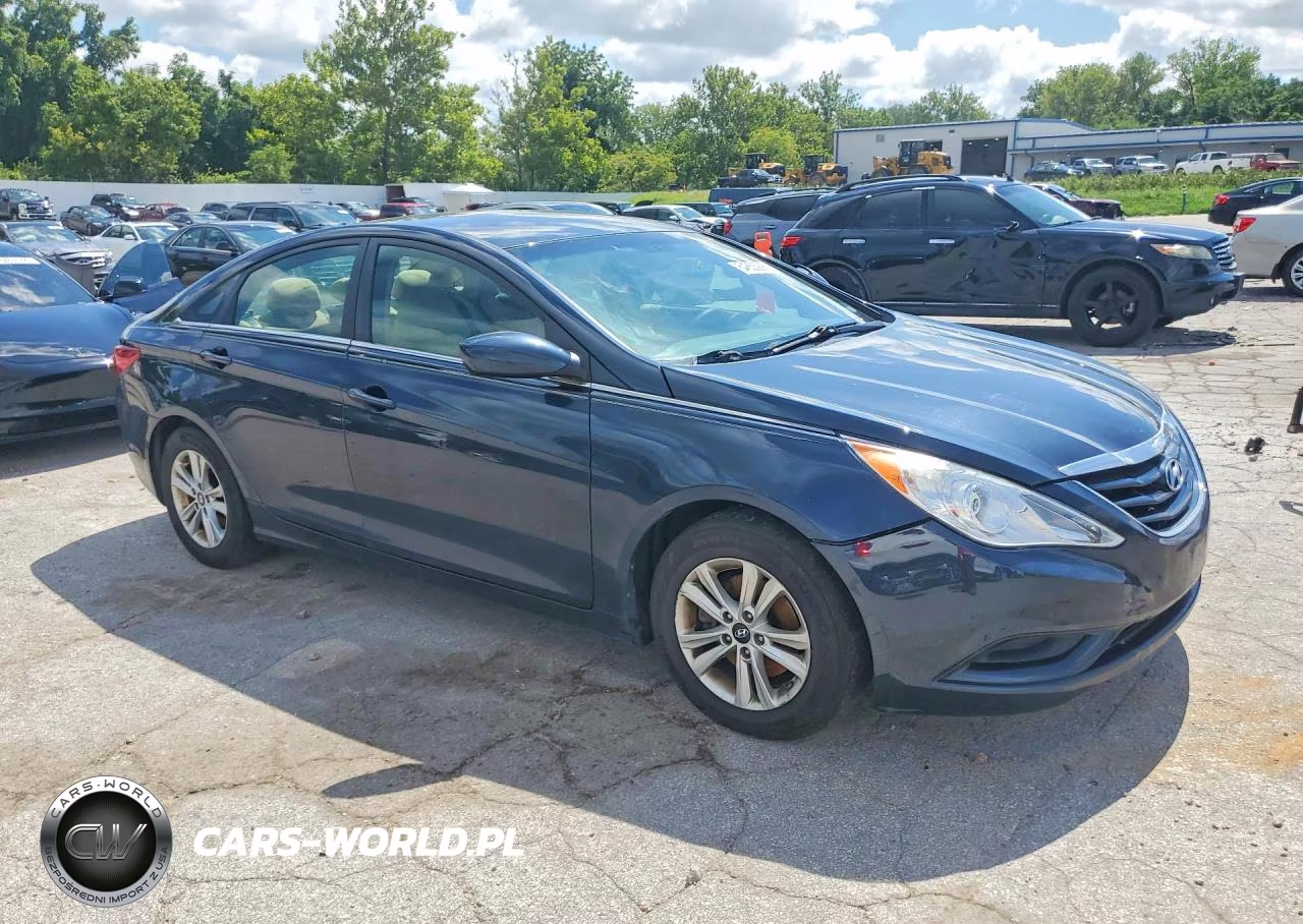 2012 Hyundai Sonata Gls VIN:5NPEB4AC8CH470719 - 4