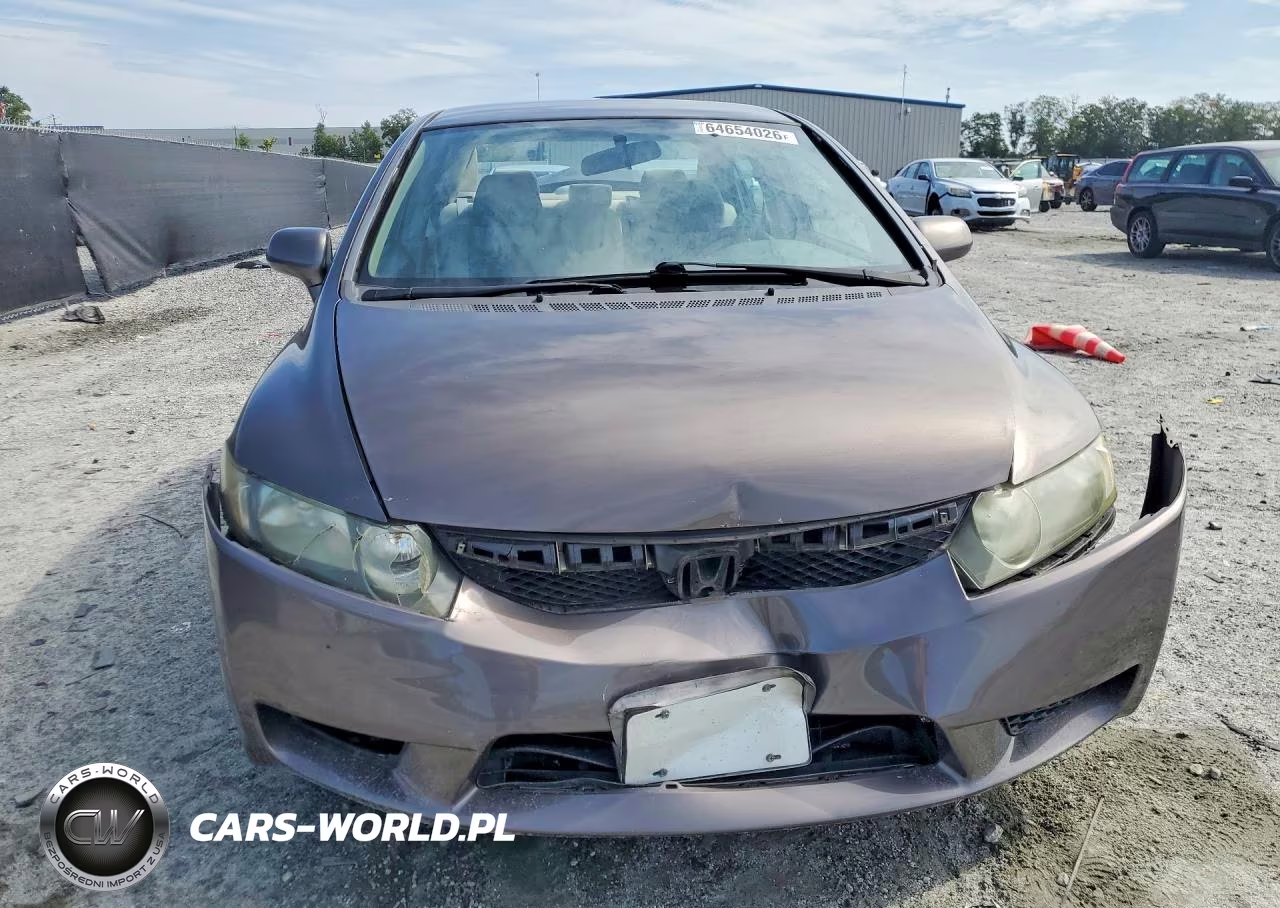 2010 Honda Civic Lx VIN:2HGFA1F50AH585211 - 5