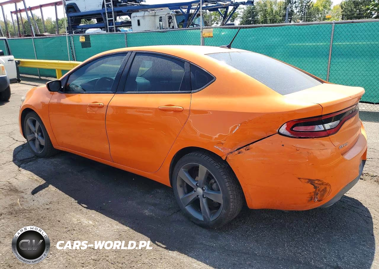 2013 Dodge Dart VIN:1C3CDFBA9DD306224 - 2