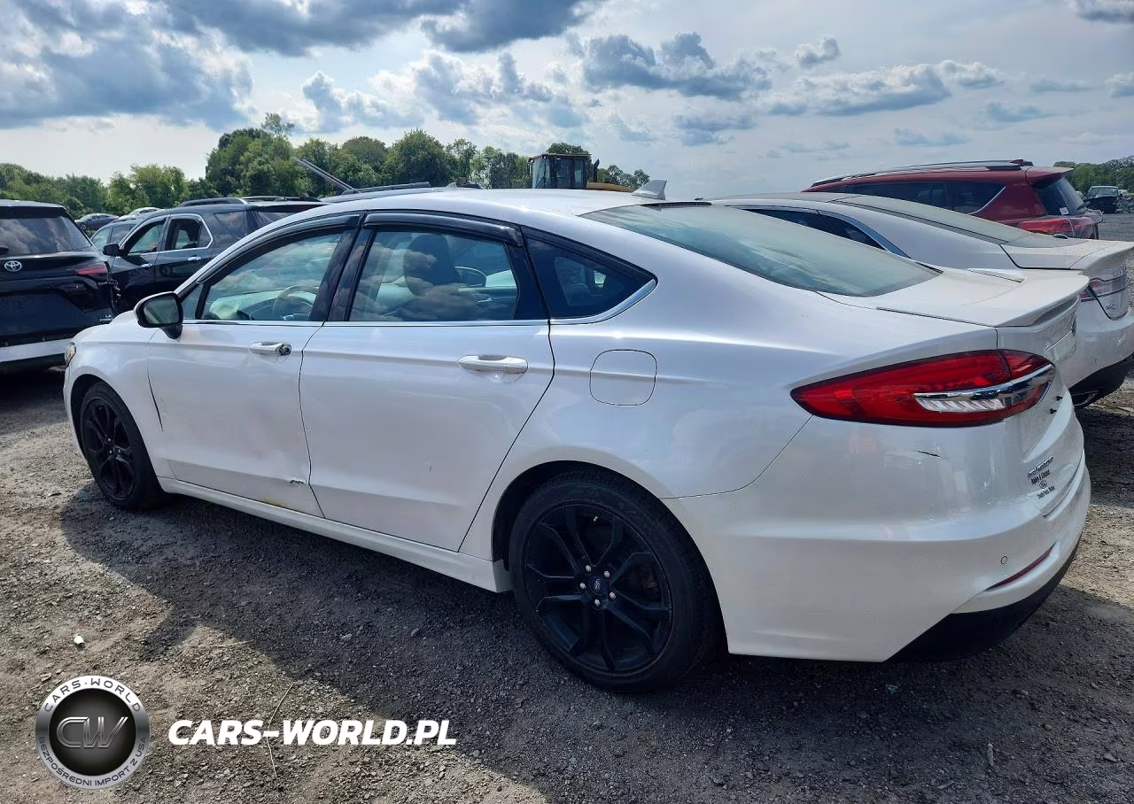 2019 Ford Fusion Se VIN:3FA6P0HD6KR244614 - 2